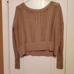 Cropped sweatshirt